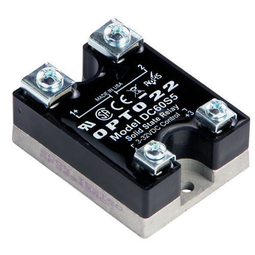 Статическое реле 60 Vcc - DC60S5 - Opto 22 - плоское / PCB / мощности