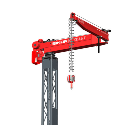 Поворотный кран на стойке - QLA 200i - Binar Handling AB - для подъема / поворотный