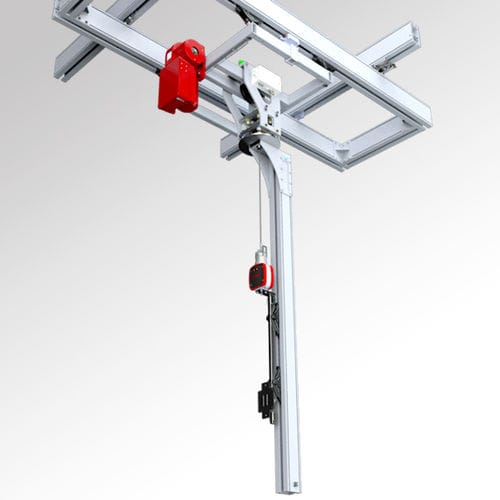 Подвесной манипулятор на направляющей - Quick-Lift Rail Torque 350s - Binar Handling AB - с сервоприводом / для подъемника
