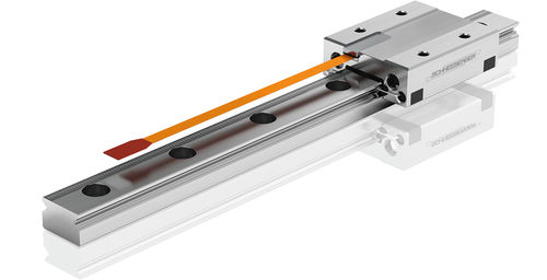Линейная направляющая с роликами - MINISCALE PLUS - SCHNEEBERGER AG Linear Technology - прецизионная / со встроенной измерительной системой