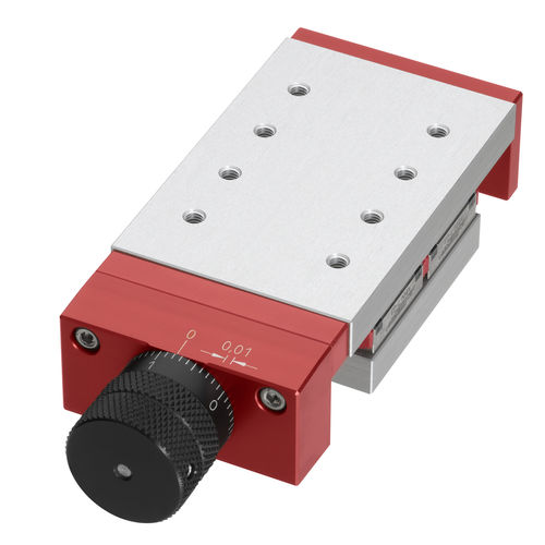 Линейный стол позиционирования - NFM Series - SCHNEEBERGER AG Linear Technology - с ручным управлением / 1 ось / сверхточный