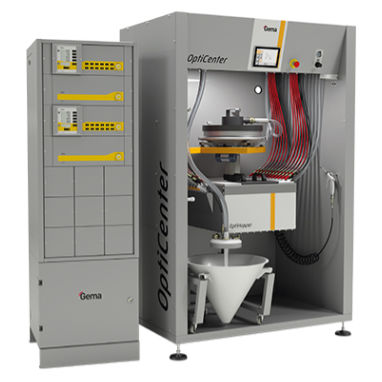 Автоматическая установка для порошковой окраски - OptiCenter® OC09 - Gema Switzerland