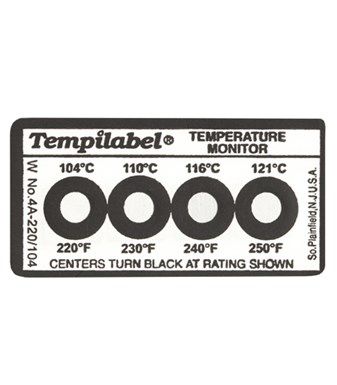 Индикатор для измерения температуры - Tempilabel® 4 series  - Tempil - этикетка / с прямым считыванием / нереверсивный