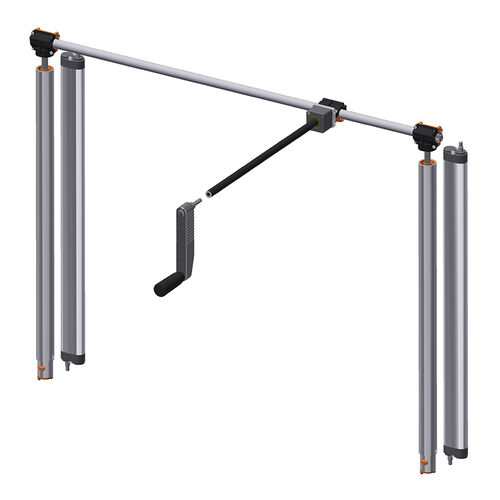 Подъемное устройство с ручкой - 3053 Ket-Twist 660 - Ketterer - стола
