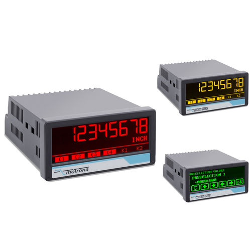 Индикатор положения - IX355 touchMATRIX® SSI - motrona - 7 сегментов / ЖК-монитор / с сенсорным экраном
