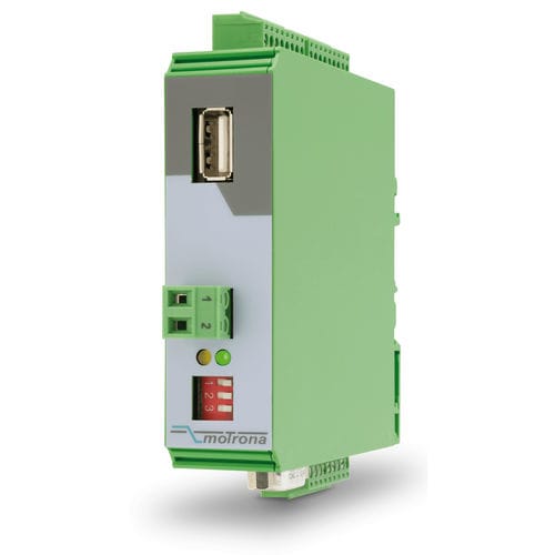 Преобразователь сигнала - UZ210 analog-HTL/TTL/SSI - motrona - аналоговый/цифровой / RS232 / RS-485