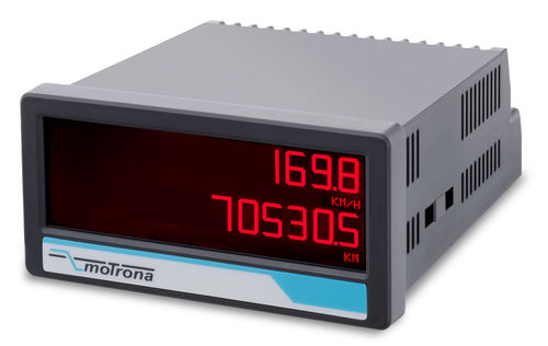 Индикатор с двойным каналом - MX355 touchMATRIX® - motrona - положения / скорости / частоты