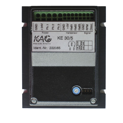 Контроллер скорости двигателя DC - KE30/5 - Kählig Antriebstechnik GmbH - 4 квадранта / потенциометрический / цифровой