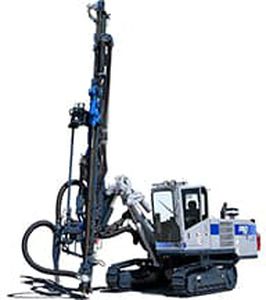 Многофункциональная буровая установка - HCR1200-DSⅢ - Furukawa Rock Drill - гусеничная / с верхним ударником / гидравлическая