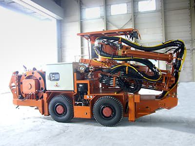 Буровая установка для укрепления туннеля - FTH1AS - Furukawa Rock Drill - колесная / погружная / гидравлическая
