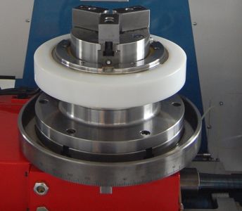 Токарный патрон с воздушным наполнением - CAMS srl - автоматический / трехкулачковый / самоцентрирующийся