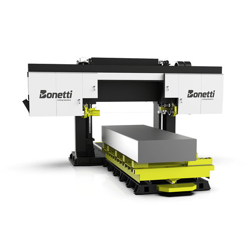 Ленточная пила - ALUSLICING - BONETTI Cutting Solutions - для алюминия / автоматическая / с двойной стойкой
