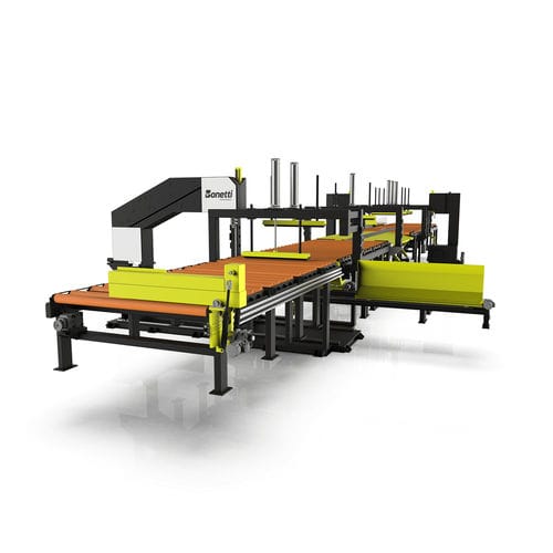 Линия резки с ленточным ножом - HC - BONETTI Cutting Solutions - для композитов / для панелей / для использования в авиации