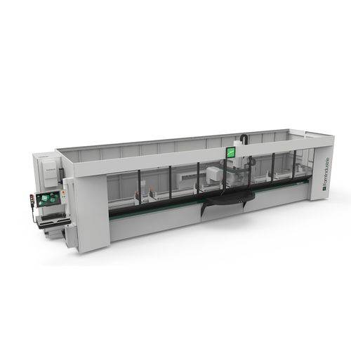 Обрабатывающий центр ЧПУ 4 оси - FMC SERIE QUATTRO - Fom Industrie Aluminium Working Machinery - вертикальный / для алюминия / для фрезерования