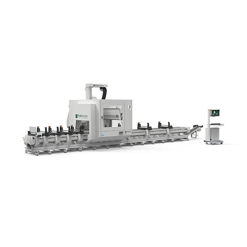 Обрабатывающий центр 5 осей - AXEL 5 - Fom Industrie Aluminium Working Machinery - горизонтальный / для стали / для алюминия
