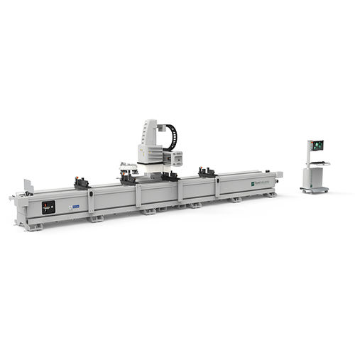 Обрабатывающий центр 3 оси - ARGO - Fom Industrie Aluminium Working Machinery - с поворотным шпинделем / для стали / для алюминия