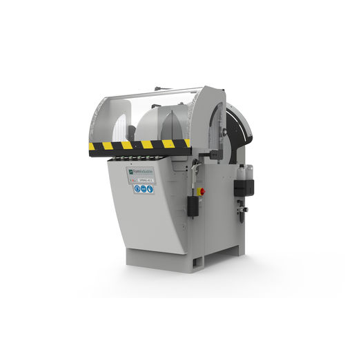 Круговая пила - SPRING 45 E - Fom Industrie Aluminium Working Machinery - для алюминия / с системой охлаждения / с одной головкой