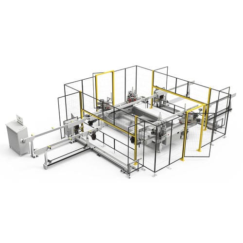 Машина для обжима углов с 4-мя головками - EVER THETA A - Fom Industrie Aluminium Working Machinery - для алюминиевых профилей / автоматическая / электрогидравлическая