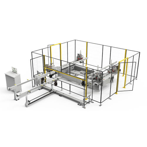 Машина для обжима углов с 4-мя головками - EVER THETA C - Fom Industrie Aluminium Working Machinery - для алюминиевых профилей / автоматическая / электрогидравлическая
