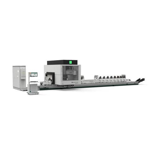 Обрабатывающий центр ЧПУ 5 осей - FMC SEI - Fom Industrie Aluminium Working Machinery - вертикальный / для алюминия / для алюминиевых профилей