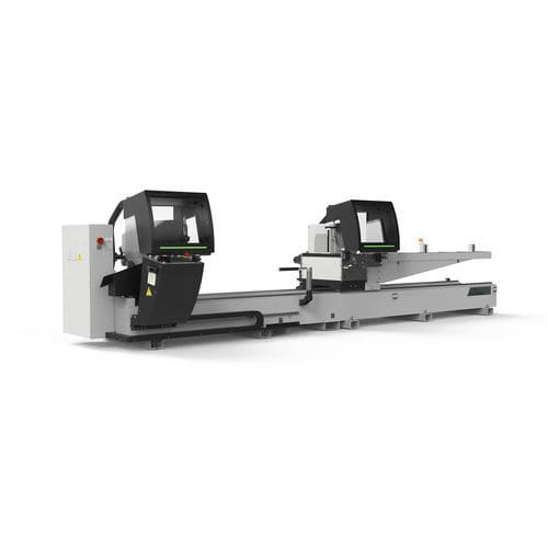 Станок для резки с вращающейся пластиной - ALVA 50 - Fom Industrie Aluminium Working Machinery - для металла / для листа / передний