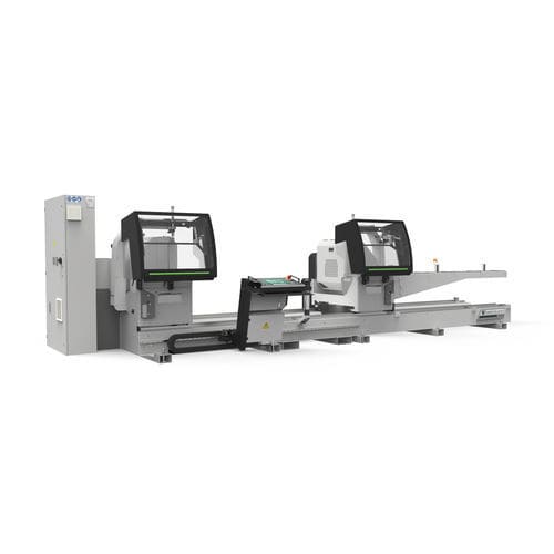 Двухголовочный станок для резки с фронтальными лезвиями - BLITZ - Fom Industrie Aluminium Working Machinery - для алюминия / для ПВХ / для профилей