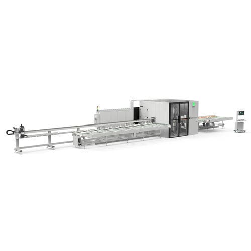 Линия для обработки и резки для профилей - LMT 65 - Fom Industrie Aluminium Working Machinery - с несколькими шпинделями / автоматическая / ЧПУ