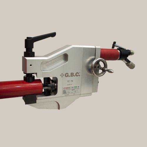 Электрический кромкострогальный станок - TC73 - G.B.C. INDUSTRIAL TOOLS - переносной / для торцовки труб / с внешней розеткой