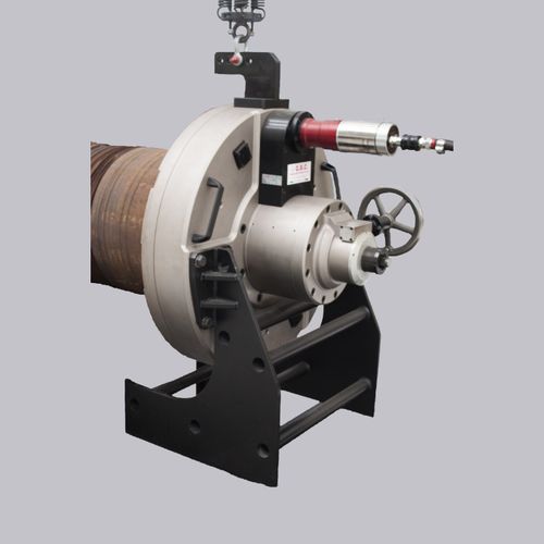 Пневматический кромкострогальный станок - HYPERMAXI 20_40 series - G.B.C. INDUSTRIAL TOOLS - гидравлический / мобильный / для торцовки труб
