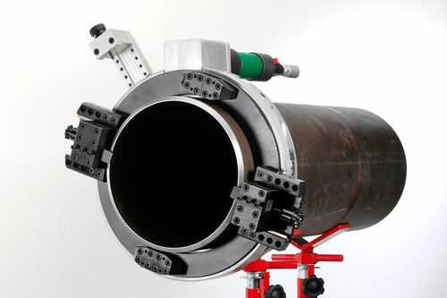 Станок для резки с ручным управлением - MCA series - G.B.C. INDUSTRIAL TOOLS - для скашивания кромок / гидравлический / для торцовки труб