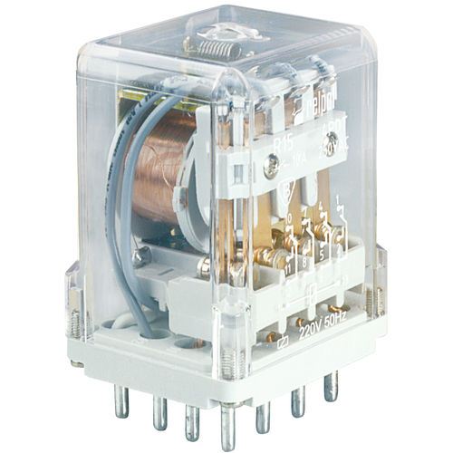 Электромеханическое реле 12 Vcc - R15 4 CO series - RELPOL - 24 Vcc / 6 Vcc / 48 Vcc