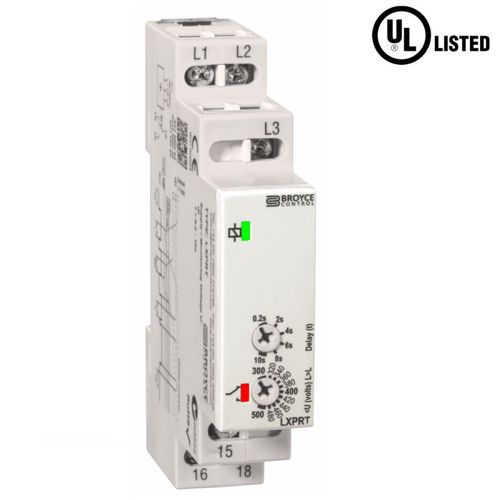 Защитное реле недонапряжение - LXPRT - Broyce Control - порядка чередования фаз / отсутствие фазы / 1NO/NF