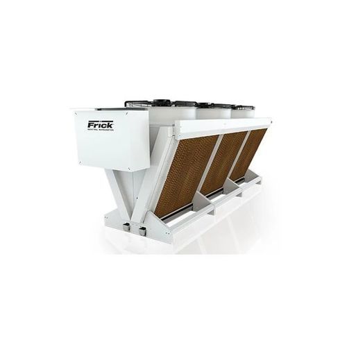 Адиабатический конденсатор - FACS - FRICK Industrial Refrigeration - V-образный / из оцинкованной стали / для пищевой промышленности
