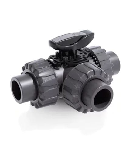 Клапан со сферическим золотником - LKDAV - DUAL BLOCK® - FIP - Formatura Iniezione Polimeri - с рычагом / смеси / для воды
