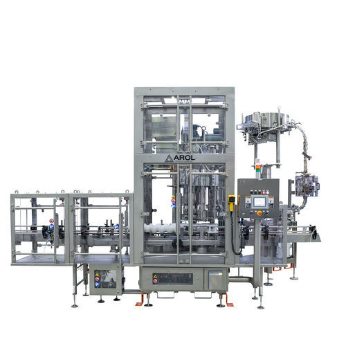 Ротационная укупорочная завинчивающая машина - EURO PK - AROL Closure systems - автоматическая / для разного содержимого / для производства напитков