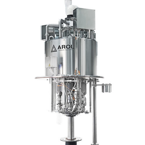 Ротационное устройство закупорки бутылок - NEXT PK - AROL Closure systems - электромагнитное / продезинфицированное / автоматическое