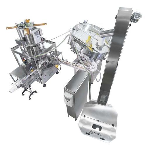 Ротационное устройство закупорки бутылок - EQUATORQUE VP - AROL Closure systems - продезинфицированное / автоматическое / вертикальное