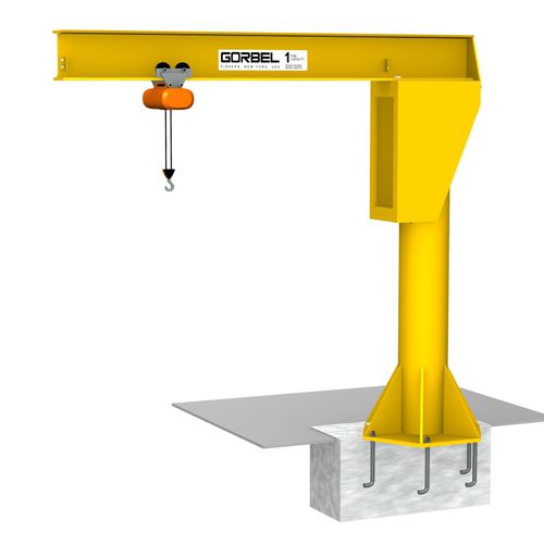Поворотный кран на нактоузе - FS300 - Gorbel - 360° / для подъема / для высоких нагрузок