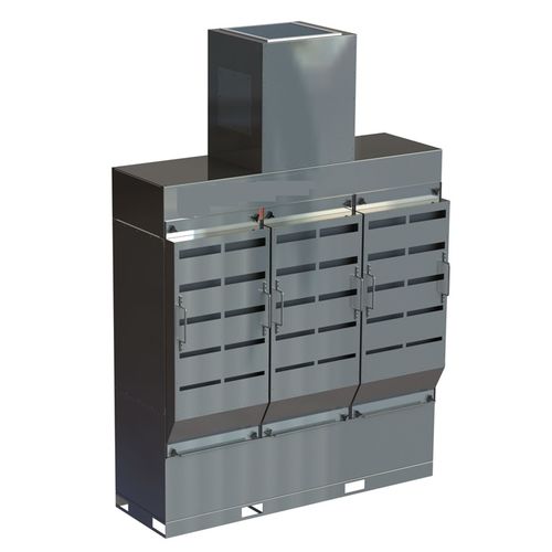 Фильтровальная установка с сифоном - AZTech EB56 - Industrial Maid - воздушная / дымовая / HEPA