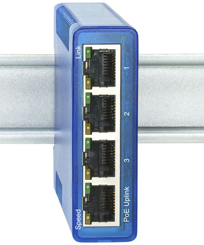 Коммутатор Ethernet 4 порта - 55604 - Wiesemann & Theis - компактный / PoE / промышленный