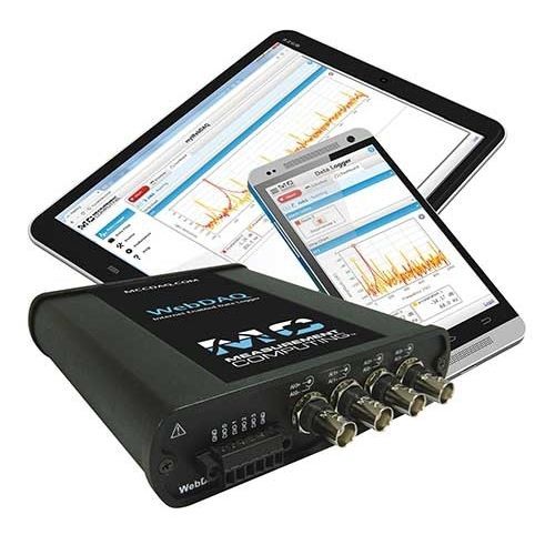 Регистратор данных вибрации - WebDAQ 504 - Measurement Computing - беспроводной / WiFi / цифровой