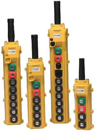 Кнопочный переключатель 10 кнопок - 125 V, 1 - 5 A | 5500 - 5600 series   - Ericson - IP67