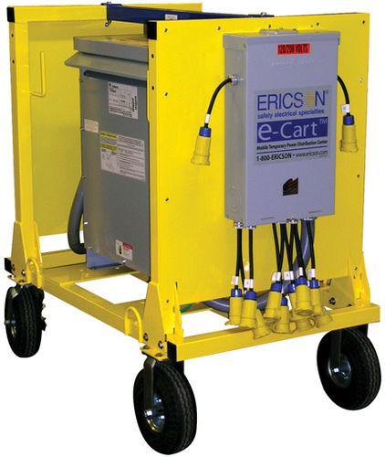 Распределительный шкаф для распределения - 120 - 240 V, 30 - 112.5 kVA | e-Cart2 series  - Ericson - оборудованный / мобильный / из стали