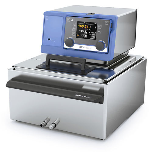 Термостатическая баня из нержавеющей стали - IC control pro 12 c - IKA - для системы отопления / для лаборатории