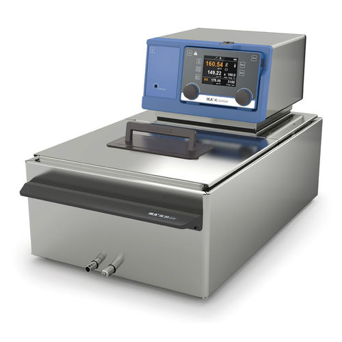 Термостатическая баня из нержавеющей стали - IC control pro 20 c - IKA - для системы отопления / для лаборатории
