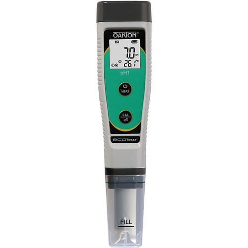 Переносной измеритель pH - EcoTestr™ pH1 - OAKTON - для процесса / герметичный