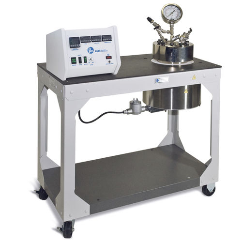 Металлический резервуар - Series 4660 1-2 Gallon Pressure Vessel Systems - Parr Instrument Company - под давлением / вертикальный