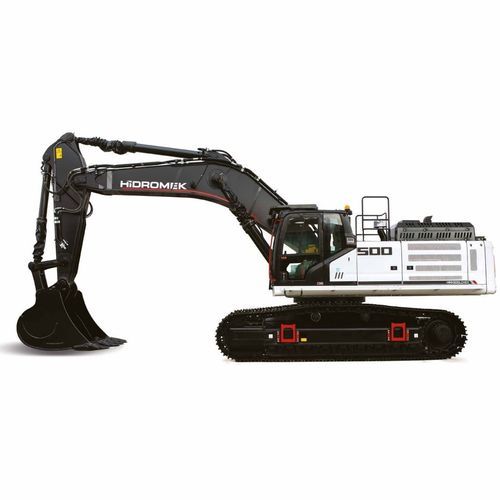 Тяжелый экскаватор - HMK 500 LCHD - HIDROMEK co. - гусеничный / дизельный / для шахт и карьеров