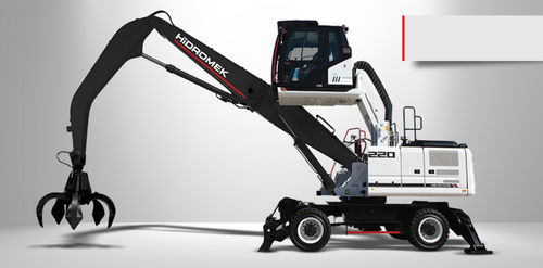 Промежуточный экскаватор - HMK 220W MH - HIDROMEK co. - колесный / дизельный
