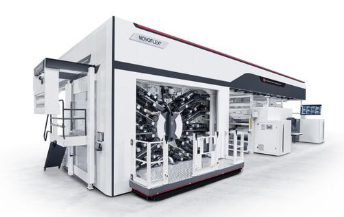 Линейный флексографическая печатная машина - NOVOFLEX II series - WINDMÖLLER & HÖLSCHER - 8-цветный / 10-цветный / для бумаги